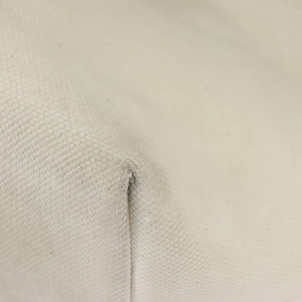 CELINE Horizontalkava Tote Bag Canvas White Gold - Picture 15 of 16